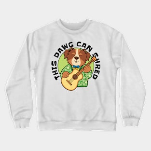 This Dawg Can Shred Guitar Crewneck Sweatshirt